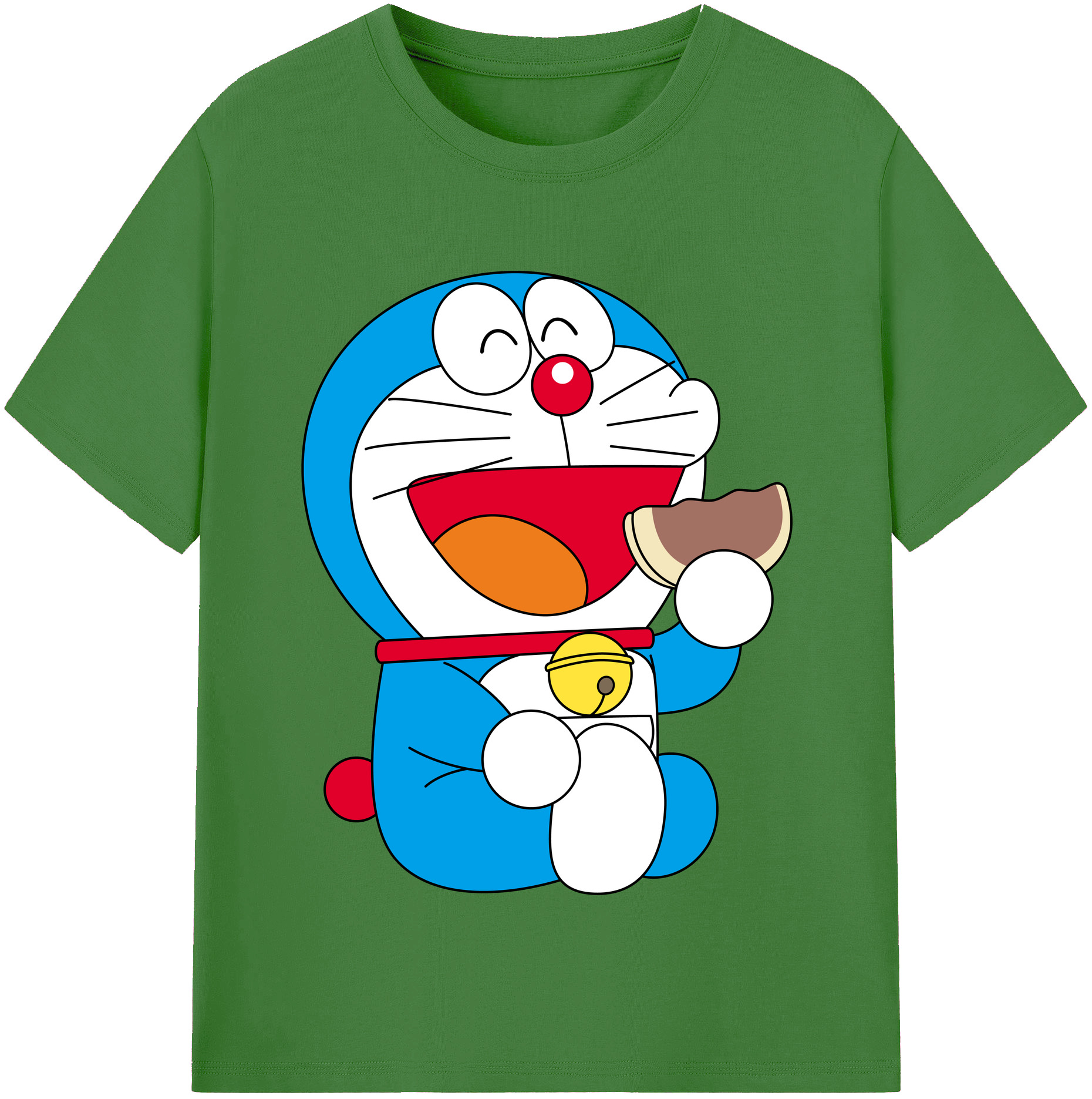 （画像用） ドラえもん Doraemon レディースカジュアルプリントTシャツ（綿100％）